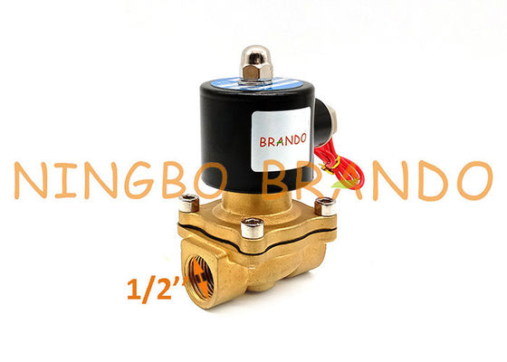 UW-15 2W160-15 1/2'' Inch Semi-Diaphragm Brass Solenoid Valve