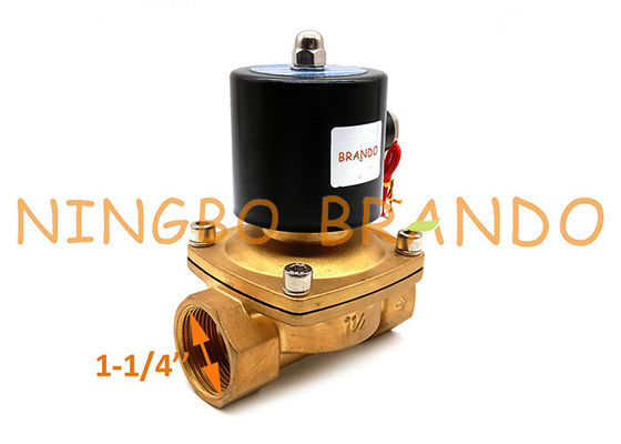 1-1/4&quot; Inch UW-35 2W350-35 Brass Water Air Control Solenoid Valve