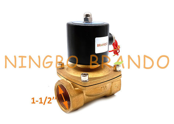 1-1/2'' Inch UW-40 2W400-40 Pilot Diaphragm Brass Solenoid Valve