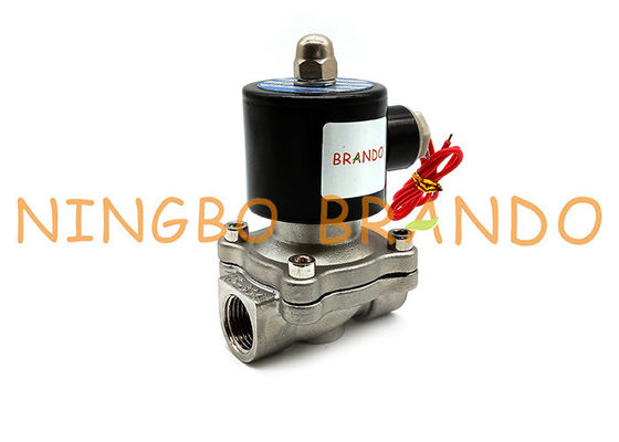 2S160-15 SUW-15 1/2'' Inch NC Stainless Steel Solenoid Valve