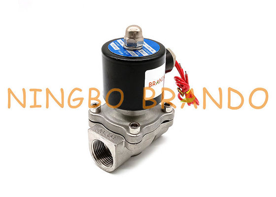 2S200-20 SUW-20 3/4'' Pilot Operated Water SS304 Solenoid Valve