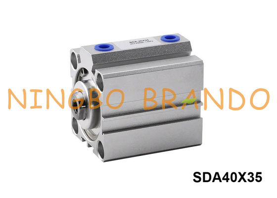 Airtac Type Compact Pneumatic Cylinder SDA40X35 40mm Bore 35mm Stroke