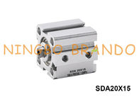 Airtac Type SDA20X15 Pneumatic Compact Air Cylinder Double Action