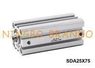 Airtac Type Pneumatic Cylinder Compact SDA25X75 25mm Bore 75mm Stroke