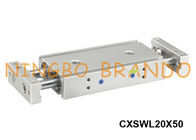 Dual Guided Rod Pneumatic Air Cylinders SMC Type CXSWL20-50