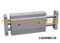 Dual Guide Rod Air Cylinders Pneumatic SMC Type CXSWM6-30