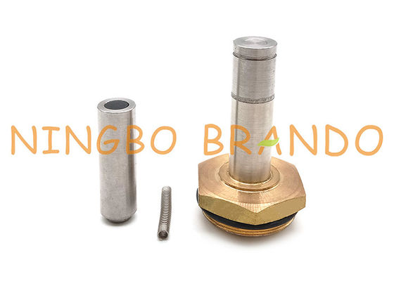 2/2 Way Brass Seat Stainless Steel Refrigeration Solenoid Valve Stem