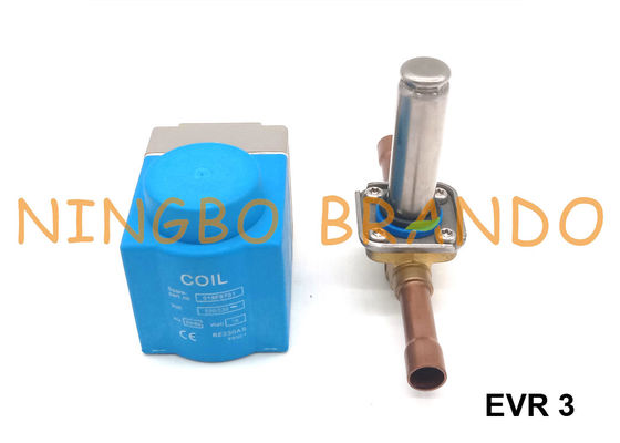 Refrigeration System Solenoid Valve Danfoss Type EVR 3 3/8'' 032F1208