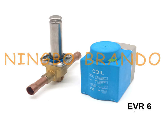 Solenoid Valve For Refrigeration Danfoss Type EVR 6 NC 3/8'' 032F2083