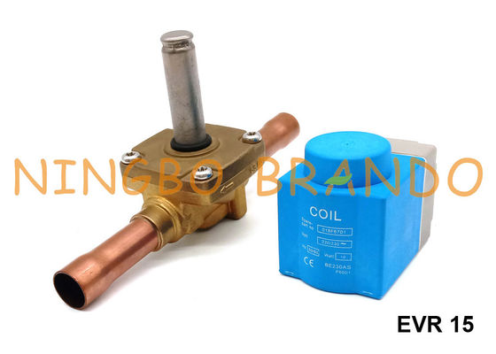 HVAC Liquid Line Solenoid Valve Danfoss Type EVR 15 NC 5/8'' 032L1228