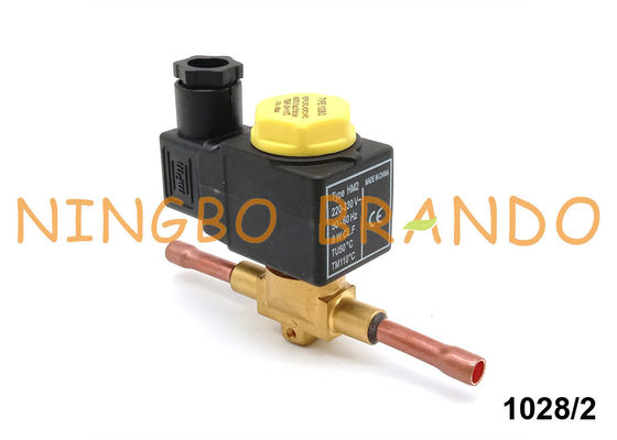 1028/2 Castel Type 1/4'' Refrigeration Solenoid Valve HM2 220V 230V