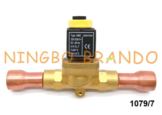 Castel Type 1079/7 7/8'' Solder Liquid Solenoid Valve For Refrigeration