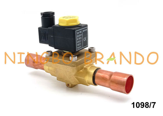 Castel Type 1098/7 Refrigeration Solenoid Valve 7/8 Inch 220V AC