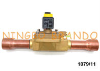 Castel Type 1079/11A6 1 3/8 Inch Solenoid Valve In Refrigeration Cycle
