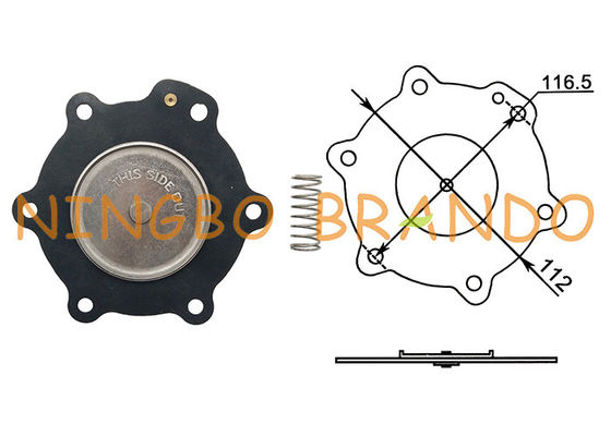 1-1/2'' C113825 G353A045 Remote Pilot Valve Diaphragm Repair Kit