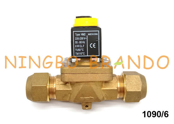 3/4 Inch Solenoid Refrigeration Valve Castel Type 1090/6A6 1090/6A7