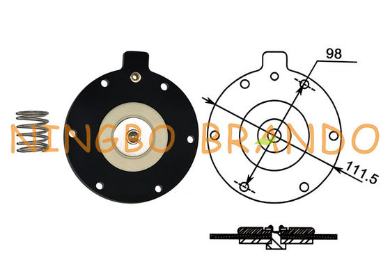 DMF-Z-40S DMF-ZM-40S DMF-Y-40S 1.5'' Inch Diaphragm Repair Kit