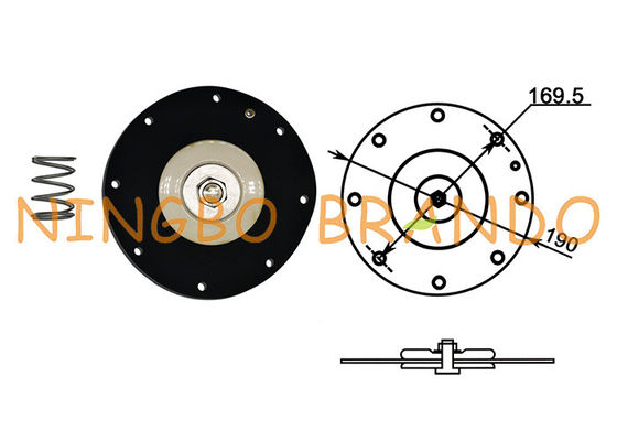 DMF-Z-62S DMF-Y-62S 2.5'' Inch Pulse Jet Valve Diaphragm Repair Kit