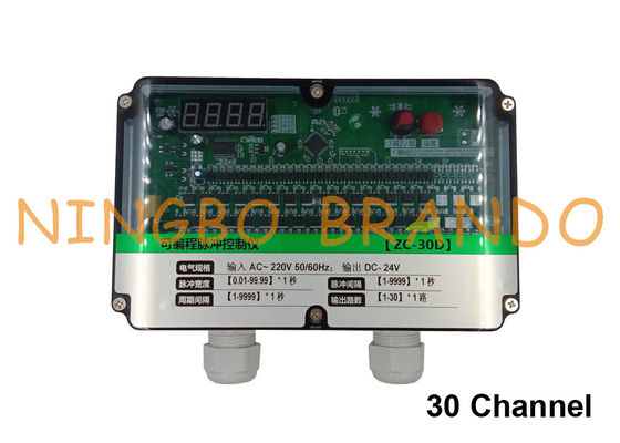 30 Channel Dust Collector Pulse Sequence Controller 220V Input 24V Output