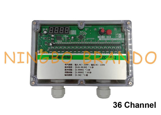 36 Channel Dust Collector Pulse Sequential Timer 220V Input Output