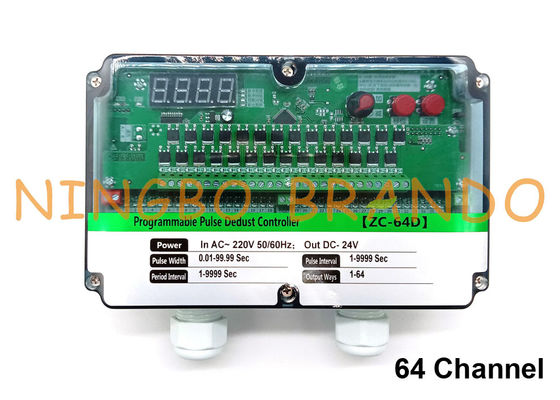 64 Channel Sequential Timer For Bag Filter 220V Input 24V Output