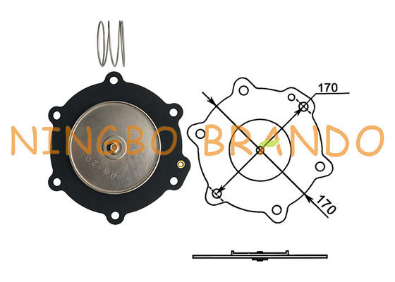 2.5'' VEM VNP Dust Collector Pulse Jet Valve DB120/C Diaphragm Kit