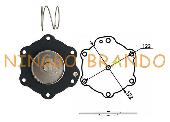 Turbo Type 1-1/2'' 1.5'' Inch Pulse Jet Valve M40 Diaphragm Set