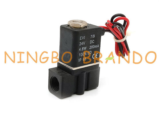 2P025-08 1/4'' Inch Direct Acting Plastic Pneumatic Solenoid Valve