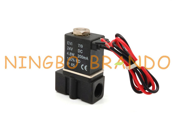 2P025-08 1/4'' Inch Direct Acting Plastic Pneumatic Solenoid Valve