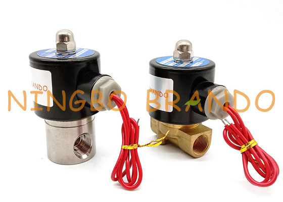 3/8'' Inch Brass UD-10 Stainless Steel SUS-10 Solenoid Valve