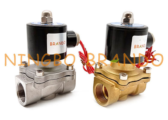 3/4'' Inch Semi-Diaphragm Brass UW-20 SS304 SUW-20 Solenoid Valve