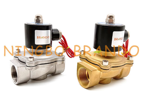 1&quot; Inch Normally Closed SUW Stainless Steel UW-25 Brass Solenoid Valve