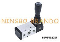 TSV86522M Shako Type Pneumatic Hand Control Valve 5/2 Way