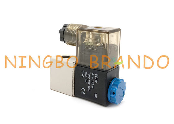 2V025-06 1/8 Inch Mini Air Control Single Solenoid Pneumatic Valve