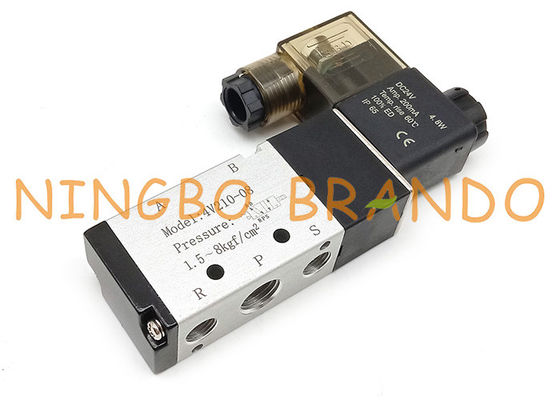 4V210-08 1/4'' 5/2 Way Air Control Single Solenoid Pneumatic Valve