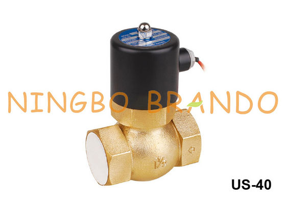 2L-40 US-40 Uni-D Type Steam Brass Solenoid Valve 1 1/2'' 24V 220V