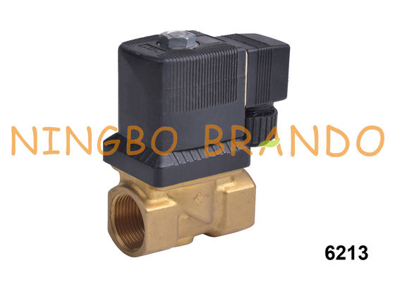 6213 A 13.0 NBR MS G1/2 2 Way NC Brass Solenoid Valve 1/2'' 24V DC