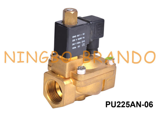 3/4'' 2 Way Normally Open Brass Body Solenoid Valve 24V 110V 220V