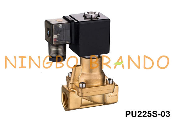 PU225S-03 Shako Type 3/8'' Brass Steam Solenoid Valve 24V 110V 220V