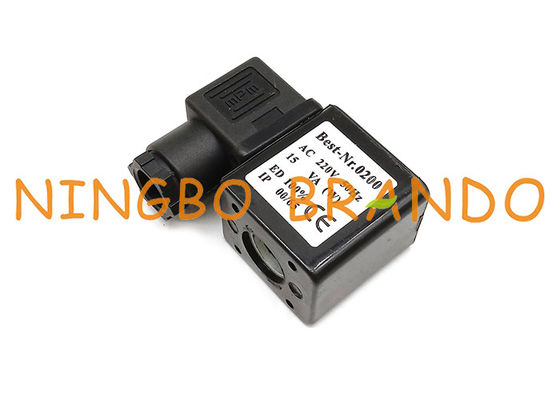 13mm Hole IP65 100% ED Best-Nr.0200 0200 DIN43650A Solenoid Valve Coil