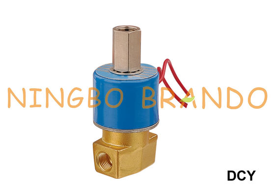 DC231Y DC221Y DC241Y KSD Type 3-Way Brass Solenoid Valve 24V 110V 220V