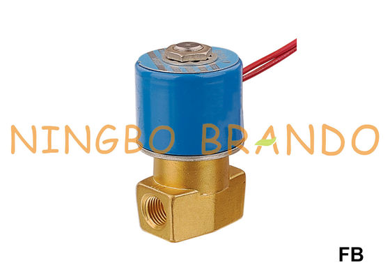 1/4'' 3/8'' KSD Type 2/2 Way NC Brass Solenoid Valve FB2C FB2D FB2E FB3F