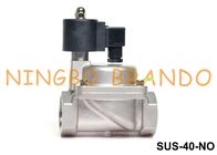 1.5'' 2 Way NO Piston Operated Solenoid Valve Stainless Steel 24V 220V