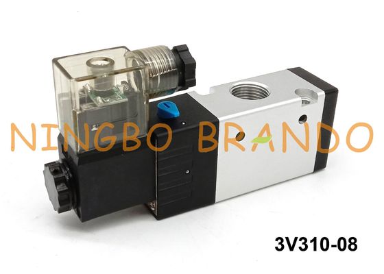 3V310-08 Airtac Type 3 Way Pneumatic Air Solenoid Valve 1/4'' 12VDC