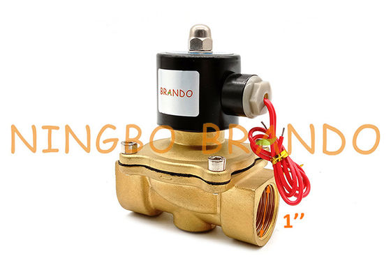 UW-25 2W250-25 1 Inch Semi Diaphragm Air Water Solenoid Valve