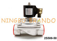 2S500-50 2 Inch Stainless Steel 304 Electric Solenoid Valve 24 Volts