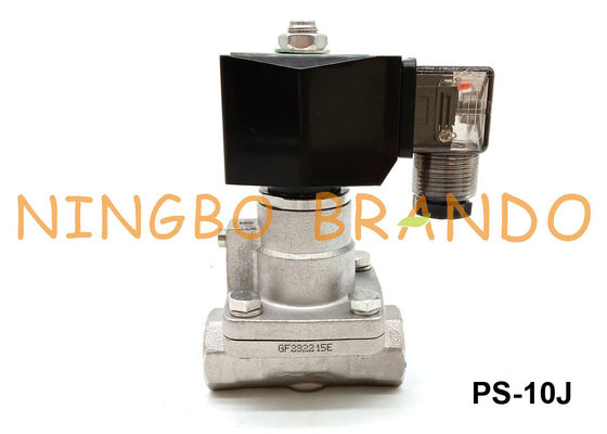 3/8'' High Temp Stainless Steel Steam Solenoid Valve 24VDC 220VAC