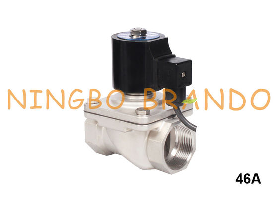 1'' Water Fountain Stainless Steel Solenoid Valve IP68 Underwater