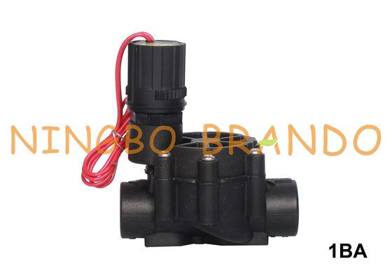 Plastic Irrigation Water Solenoid Valve 3/4'' 1'' 12VDC 24VDC 24VAC