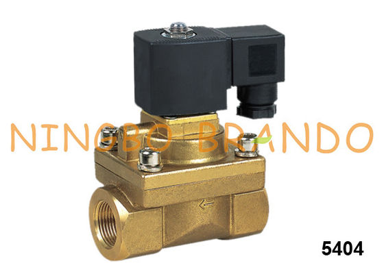 High Pressure High Temperature Brass Solenoid Valve 3/4'' 1'' 24V 220V